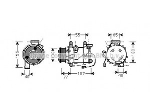 AVA QUALITY COOLING HDK232 kompresorius, oro kondicionierius 
 Oro kondicionavimas -> Kompresorius/dalys
38800RZVG02, 38800RZVG020M2, 38810RZVG02