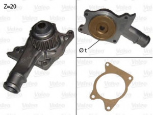 VALEO 506008 vandens siurblys 
 Aušinimo sistema -> Vandens siurblys/tarpiklis -> Vandens siurblys
1053055, 1126041, 5013320, 5020651