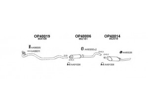 VENEPORTE 400238 išmetimo sistema 
 Išmetimo sistema -> Išmetimo sistema, visa