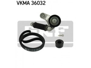 SKF VKMA 36032 V formos rumbuotas diržas, komplektas 
 Techninės priežiūros dalys -> Techninės priežiūros intervalai
96 765 531 80, 1731727, CC1Q 6C301 CB