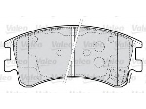 VALEO 598648 stabdžių trinkelių rinkinys, diskinis stabdys 
 Techninės priežiūros dalys -> Papildomas remontas
GJYF-33-28ZB, GJYF-33-28ZC, GJYF-33-28ZE