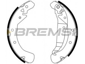 BREMSI GF0358 stabdžių trinkelių komplektas 
 Techninės priežiūros dalys -> Papildomas remontas
04431ST3E00, 1605062, 1605064, 1605262