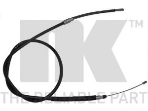 NK 904726 trosas, stovėjimo stabdys 
 Stabdžių sistema -> Valdymo svirtys/trosai
281609702B, 281609702D