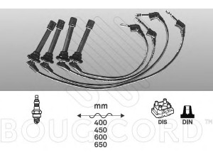 BOUGICORD 7209 uždegimo laido komplektas 
 Kibirkšties / kaitinamasis uždegimas -> Uždegimo laidai/jungtys
32700P0D000, 32701P01G00