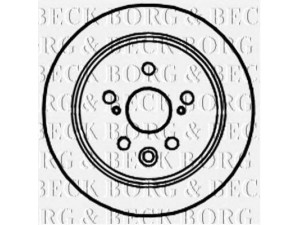 BORG & BECK BBD4714 stabdžių diskas 
 Dviratė transporto priemonės -> Stabdžių sistema -> Stabdžių diskai / priedai
4243130280, 4243130280