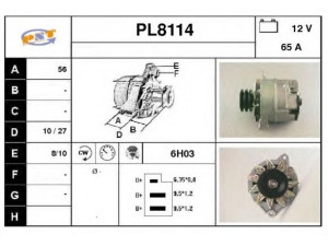 SNRA PL8114 kintamosios srovės generatorius
6005003142
