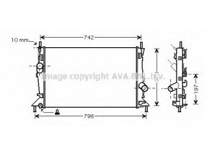 AVA QUALITY COOLING FDA2369 radiatorius, variklio aušinimas 
 Aušinimo sistema -> Radiatorius/alyvos aušintuvas -> Radiatorius/dalys
1305492, 1309414, 1318177, 1354177