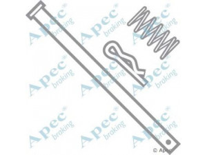 APEC braking KIT261 priedų komplektas, stabdžių trinkelė 
 Stabdžių sistema -> Būgninis stabdys -> Dalys/priedai