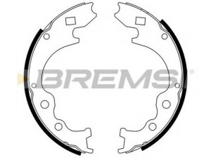 BREMSI GF0786 stabdžių trinkelių komplektas 
 Techninės priežiūros dalys -> Papildomas remontas
3250047, 3250732, 3256068, 3256395