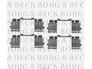 BORG & BECK BBK1305 priedų komplektas, diskinių stabdžių trinkelės 
 Stabdžių sistema -> Diskinis stabdys -> Stabdžių dalys/priedai