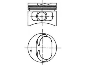 KOLBENSCHMIDT 93672600 stūmoklis 
 Variklis -> Cilindrai/stūmokliai
21083 100401580, 21083-1004015-00