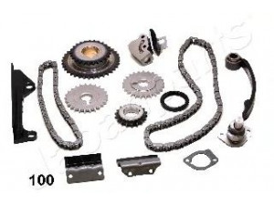 JAPANPARTS KDK-100 pavaros grandinės komplektas 
 Variklis -> Variklio uždegimo laiko reguliavimo kontrolė -> Sinchronizavimo grandinė/įtempiklis/kreiptuvas -> Pavaros grandinės komplektas
13021-53Y00, 13024-53Y00, 13028-53Y00
