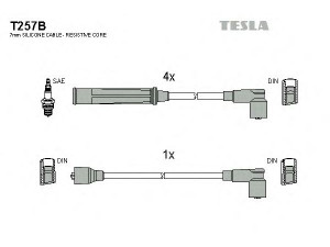 TESLA T257B uždegimo laido komplektas