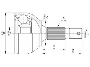 OPEN PARTS CVJ5695.10 jungčių komplektas, kardaninis velenas 
 Ratų pavara -> Sujungimai/komplektas
3272NP, 3272NQ, 3272SE, 3273NP