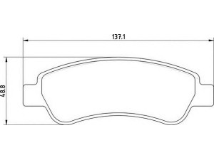 MAGNETI MARELLI 363700201655 stabdžių trinkelių rinkinys, diskinis stabdys 
 Techninės priežiūros dalys -> Papildomas remontas
425360, 425469, 77364016, 425359