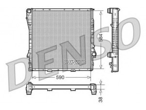 DENSO DRM05117 radiatorius, variklio aušinimas 
 Aušinimo sistema -> Radiatorius/alyvos aušintuvas -> Radiatorius/dalys
1439101, 17101439101, 17101439101