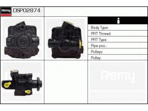 DELCO REMY DSP02874 hidraulinis siurblys, vairo sistema
