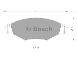 BOSCH 0 986 AB1 064 stabdžių trinkelių rinkinys, diskinis stabdys 
 Techninės priežiūros dalys -> Papildomas remontas
4251 66, 4252 12, 4252 28, 4253 02