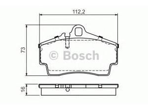 BOSCH 0 986 494 265 stabdžių trinkelių rinkinys, diskinis stabdys 
 Techninės priežiūros dalys -> Papildomas remontas
986 352 939 00, 986 352 939 10