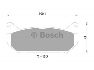 BOSCH 0 986 505 915 stabdžių trinkelių rinkinys, diskinis stabdys 
 Techninės priežiūros dalys -> Papildomas remontas
1U092648Z, G5Y6-26-43ZC, G5Y6-26-48ZA