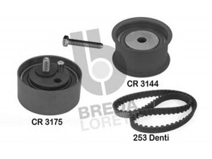 BREDA  LORETT KCD0052 paskirstymo diržo komplektas 
 Techninės priežiūros dalys -> Papildomas remontas
078 198 119, 078109243R, 078109243S
