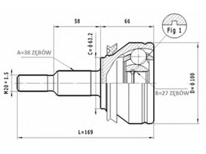 STATIM C.294 jungčių komplektas, kardaninis velenas 
 Ratų pavara -> Sujungimai/komplektas
7H0407321A, 7H0407321B, 7H0498099