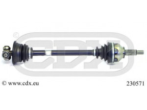CDX 230571 kardaninis velenas 
 Ratų pavara -> Kardaninis velenas
4409210, 4413397, 4414517, 7711135189