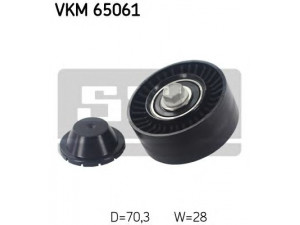 SKF VKM 65061 kreipiantysis skriemulys, V formos rumbuotas diržas 
 Diržinė pavara -> V formos rumbuotas diržas/komplektas -> Laisvasis/kreipiamasis skriemulys
04891660AA, 1341A008
