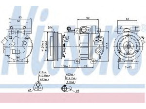 NISSENS 89292 kompresorius, oro kondicionierius 
 Oro kondicionavimas -> Kompresorius/dalys
977011E300, 977012H200, 977012H240