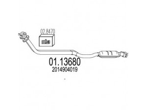 MTS 01.13680 išleidimo kolektorius 
 Išmetimo sistema -> Išmetimo vamzdžiai
2014904019