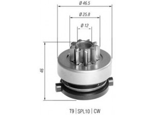 MAGNETI MARELLI 940113020389 krumpliaratis, starteris