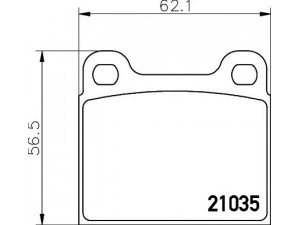 HELLA PAGID 8DB 355 017-441 stabdžių trinkelių rinkinys, diskinis stabdys 
 Techninės priežiūros dalys -> Papildomas remontas
0004205720, 0004205820, 0004206220