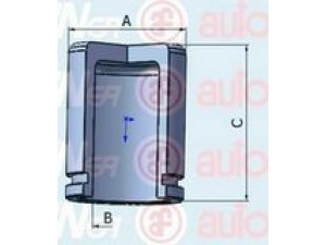 AUTOFREN SEINSA D025290 stūmoklis, stabdžių apkaba 
 Stabdžių sistema -> Stabdžių matuoklis -> Stabdžių dalys