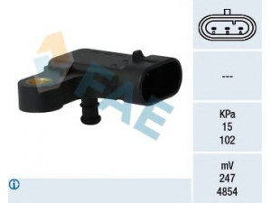 FAE 15121 jutiklis, įsiurbimo kolektoriaus slėgis 
 Elektros įranga -> Jutikliai
25184087, 96333468, 96333468