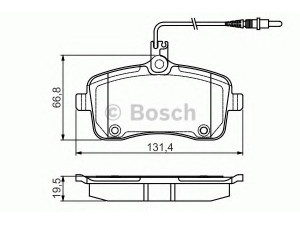 BOSCH 0 986 495 091 stabdžių trinkelių rinkinys, diskinis stabdys 
 Techninės priežiūros dalys -> Papildomas remontas
4253 32, 4253 35, 4253 47, 4254 22