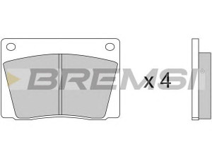 BREMSI BP2052 stabdžių trinkelių rinkinys, diskinis stabdys 
 Techninės priežiūros dalys -> Papildomas remontas
GBP90184, GBP90203, 0004206920