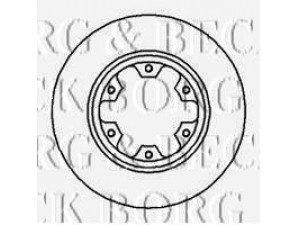 BORG & BECK BBD5046 stabdžių diskas 
 Dviratė transporto priemonės -> Stabdžių sistema -> Stabdžių diskai / priedai
1954433, 1954434, 402060F000, 402060F001
