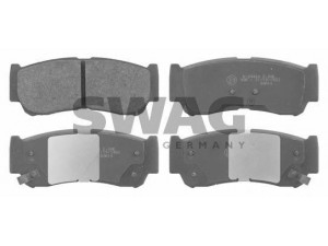 SWAG 90 91 6668 stabdžių trinkelių rinkinys, diskinis stabdys 
 Techninės priežiūros dalys -> Papildomas remontas
58302-2BA20, 58302-2BA20 S1