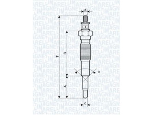 MAGNETI MARELLI 062900094304 kaitinimo žvakė
PN1118601