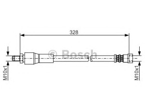 BOSCH 1 987 481 001 stabdžių žarnelė 
 Stabdžių sistema -> Stabdžių žarnelės
639 428 04 35, 639 428 09 35, A 639 428 04 35