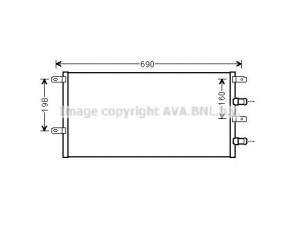 AVA QUALITY COOLING IV2131 radiatorius, variklio aušinimas 
 Aušinimo sistema -> Radiatorius/alyvos aušintuvas -> Radiatorius/dalys
5801255826