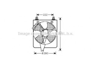AVA QUALITY COOLING HD7529 ventiliatorius, radiatoriaus 
 Aušinimo sistema -> Oro aušinimas
38605PAAA01, 38611PAAA01, 38615PAAA01