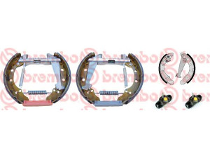 BREMBO K 85 037 stabdžių trinkelių komplektas 
 Techninės priežiūros dalys -> Papildomas remontas
