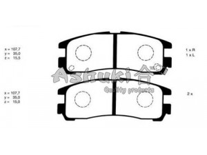 ASHUKI C012-05 stabdžių trinkelių rinkinys, diskinis stabdys 
 Techninės priežiūros dalys -> Papildomas remontas
0 986 461 145/BOSCH, 0 986 461 768/BOSCH