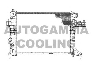 AUTOGAMMA 102850 radiatorius, variklio aušinimas 
 Aušinimo sistema -> Radiatorius/alyvos aušintuvas -> Radiatorius/dalys
1300239, 9201958