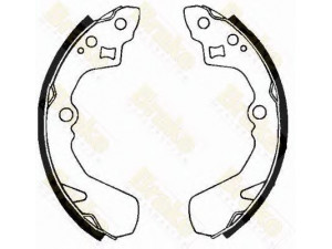 Brake ENGINEERING SH2531 stabdžių trinkelių komplektas 
 Techninės priežiūros dalys -> Papildomas remontas
0449587707, 0449587707000, 0449587708