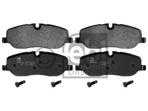 FEBI BILSTEIN 116119 stabdžių trinkelių rinkinys, diskinis stabdys 
 Techninės priežiūros dalys -> Papildomas remontas
LR019618