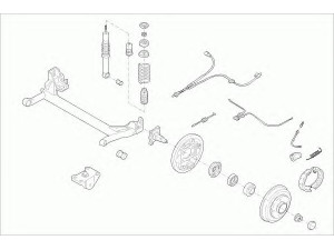 LEMFÖRDER FORD-KA-RL002 vairavimo mechanizmas; rato pakaba 
 Ašies montavimas/vairavimo mechanizmas/ratai -> Prekių paieška pagal schemą
