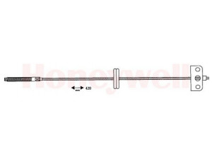 BENDIX 432800B trosas, stovėjimo stabdys 
 Stabdžių sistema -> Valdymo svirtys/trosai
46410282, 60806293, 7609367, 92323732