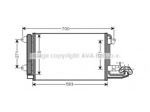 AVA QUALITY COOLING VW5209D kondensatorius, oro kondicionierius 
 Oro kondicionavimas -> Kondensatorius
1K0820411F, 1K0820411G, 1K0820411H